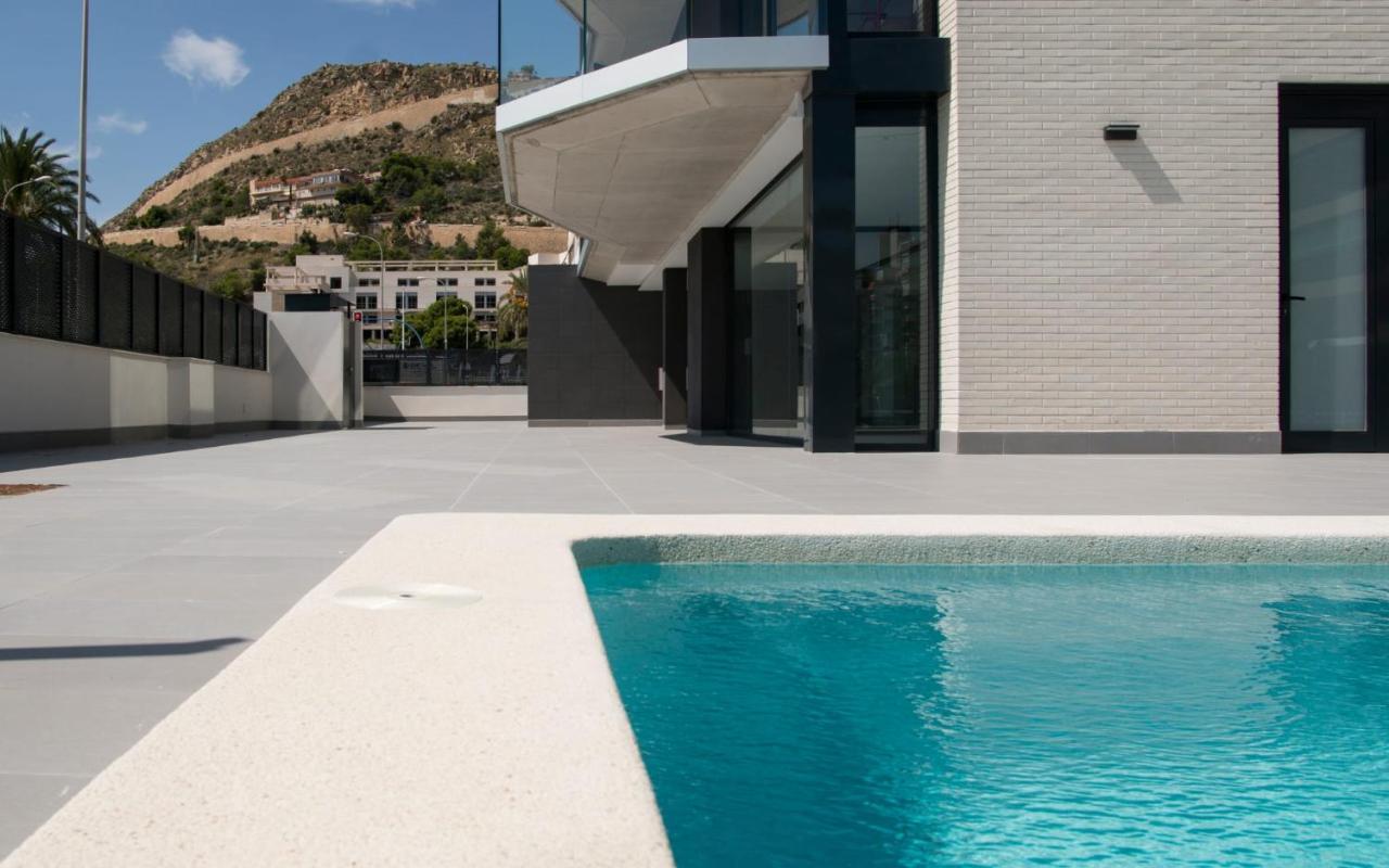 Modern Sea Front Reef Apartment Alicante Exterior photo